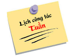 LỊCH LÀM VIỆC TUẦN (Từ ngày 12/8/2024 đến ngày 16/8/2024)