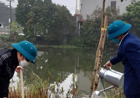 Xã Đình Cao long trọng tổ chức buổi Lễ 